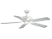 Vaxcel Lighting FN56302W White Pisa Renaissance Five Blade Tri-Mount Indoor Ceiling F...