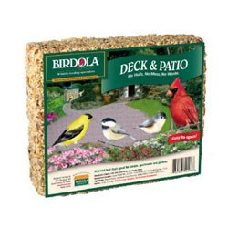 Birdola Deck and Patio Cake for Wild Birds (2-lb 1-oz cake) by Birdola