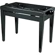 Musician's Gear Adjustable Piano Bench Frame (Piano Black)