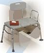 Transfer Bench Plastic Made With Tool Free Removable Back And Arm