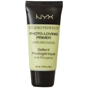 NYX Cosmetics Studio Perfect Photo-Loving Primer Anti-Redness Green SPP02