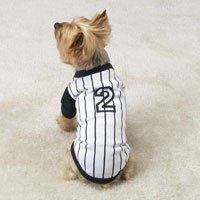 Dog Baseball Jerseys / Sporty Jerseys for dogs / Small Size fits 9"-12"