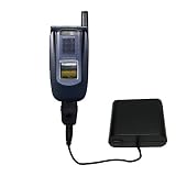 Emergency AA Battery Charge Extender for the Sanyo VM5500 - Gomadic Brand w/ TipExchange Technology