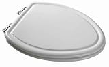 American Standard 5260.295.020 Traditional Champion-4 Elongated Slow Close Molded Wood Toilet Seat with Cover, White