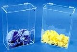 Accessory Bin - Amber Acrylic