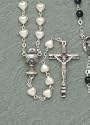 ROSARY PEARL HEART SHAPE