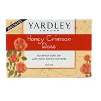 Yardley London Honey Crimson Rose Bath Soap 2-Pack 6 Oz. Each Bar