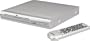 GPX D1816 High End 2 Channel DVD Player with Remote Control (Silver)