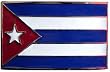 Mens CUBA FLAG Punk Rock Metal Belt Buckle Mens CUBA FLAG Punk Rock Metal Belt Buckle