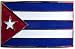 Mens CUBA FLAG Punk Rock Metal Belt Buckle