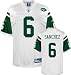 Mark Sanchez Authentic Reebok White Road New York Jets Jersey Size 48
