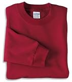 Gildan Ultra Cotton - 100% Cotton Long Sleeve T-Shirt Cardinal Red-S