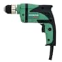 Hitachi D10VGKL 3/8-Inch Drill, Keyless, 9 Amp, 1,200rpm, 312.5 in/lbs.