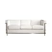 Le Corbusier Petite Sofa - White (Large)