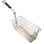Fry Basket 13-1/4'' x 5-5/8'' x 5-7/8'', Blue Handle
