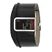 Diesel Men's Series IV Negative Display Leather Cuff Watch #DZ7033