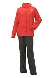 THE NORTH FACE(ザ・ノースフェイス) レディース レインウェア 上下セット NPW11214 TRレッド
