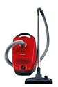 Miele S 2121 Staubsauger (1.600 Watt, 80 dB, FiberteQ-Gleitsohle, 3-Punkt-Lenkung, 9 m Aktionsradius, Air-Clean-Filter, Wechselanzeige) mangorot