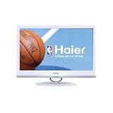 Haier HLC19SLW2 White 19-Inch Ultra Slim LED LCD HDTV DVD Combo