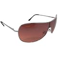 Adi Designs Men's Shield Sunglasses - Brown