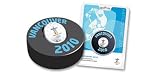 Vancouver 2010 Lucky Loonie Hockey Puck
