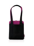 Belkin F8N187-012 Netbook Women's Tote - (Pitch Black/Fuchsia)
