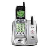 5.8GHZ CORDLESS W/CALLER ID - SILVER/BLACK