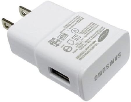 Quaroth - Samsung ETA-U90JWS ECB-DU4EWE 2A Travel Charger with Cable for Galaxy Note 2 - Non-Retail Packaging - White