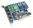 AX400P -TDM400P Compatible Asterisk FXO/FXS Base Platform Card