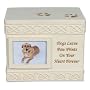 Dog Paws Box Cremation Urn - Dogs Leave Paw Prints...