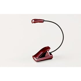 Fulcrum Multi Flex LED Book Light, Red