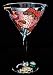 Fantasy Fish Design - Hand Painted - Grande Martini - 10 oz.