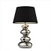 Elemis One Light Table Lamp in Chrome and Stone