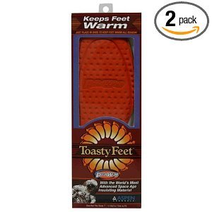 Polarwrap Toasty Feet Shoe Insoles, 8-13 Men's, 1 Pair Per Pack