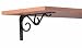 John Sterling RP-0088-8BRZ Iron Daisy Shelf Bracket, 8-Inch, Bronze