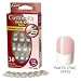 Health & Personal Care : Kiss Custom Fit Self Stick French Nails for Flat Nails, Fast Fix - 2 Packs