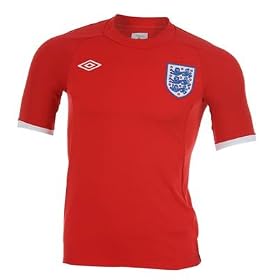 UMBRO 2010/12 ENGLAND away shirt size BOYS XL/158cm