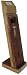 Wine Cask wood wine thermometer holder ~ Unique French wine barrel wood