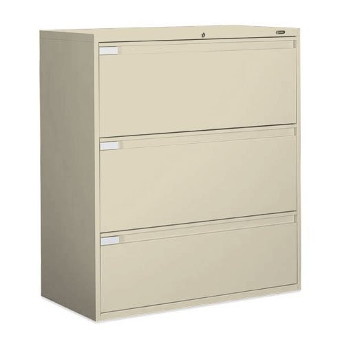 Global 9300P Series Three-Drawer Desert Putty