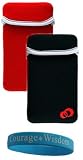 Reversible Sleeve Black-Red Color Carrying Case for Nintendo Dsi + BONUS Co ....