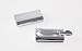 Taschenascher Shift L 6 cm, SILBER plated / versilbert