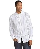Sean John - Sean John Pleated Front Stripe Shirt