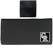 Colorado Rockies Leather & Nylon Checkbook Cover - MLB Baseball Fan Shop Sports Team Merchandise