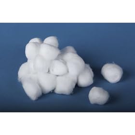 Cotton Balls - Large, 1�" diameter - 2,000 Per Case - Model MDS21462