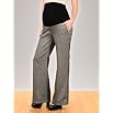 A Pea in the Pod Collection: Secret Fit Belly(tm) Tweed Cuffed Wide Leg Maternity Pants