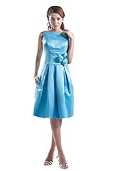 Jeweled Taffeta Bridesmaid Dress/Prom Dress/Party Dress 