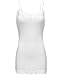 Plus djustable Lace Long Cotton Cami Tops