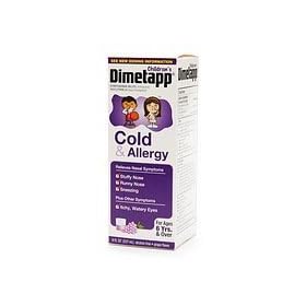 Click here to buy DIMETAPP ELIXIR COLD ALLERGY 8 OZ by DIMETAPP.