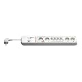 Wentronic Steckerdosenleiste �berspannungsschutz MasterSlave Funktion 1,5 m