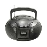 Sentry Mini Boom Box AM/FM Black